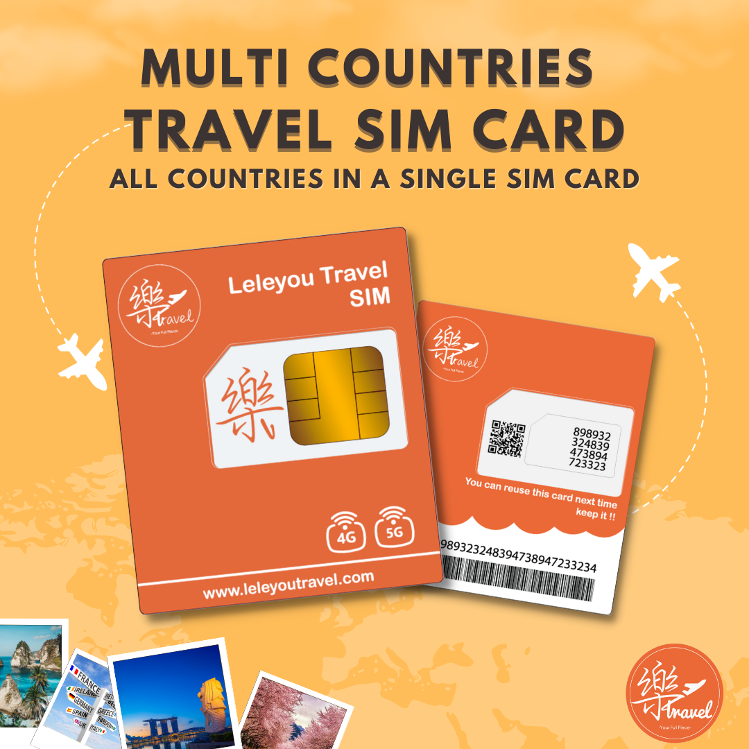 Multi use international sim card